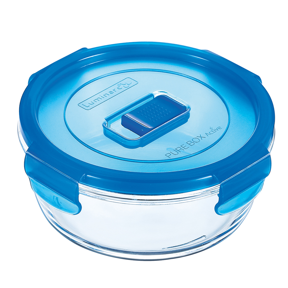 Luminarc Pure Box Active Round Glass Food Keeper 670 ml KLG International