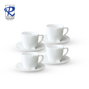 Royal Dine 8pcs Ivory Cup and Saucer CROY248