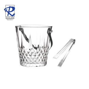 Royal Dine 900ml Ice Bucket with Stainless Steel Handle and Tong CROY557