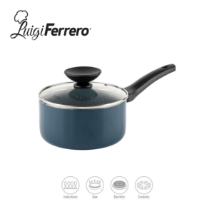 Luigi Ferrero 1.5L Prima Non-Stick Sauce Pan FR-1615