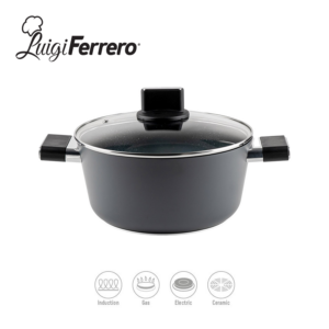 Luigi Ferrero 24cm Regina Non-Stick Casserole FR-2440