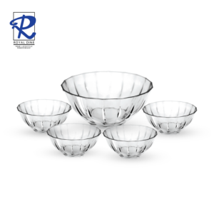 Royal Dine 5pcs Diamond Salad Bowl Set ISET802