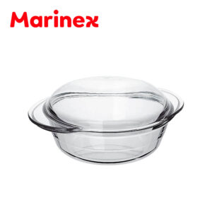 Marinex 2.3 Liter Medium Round Casserole w/ Lid 6456