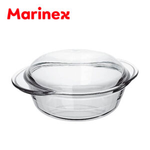 Marinex 2.8 Liter Large Round Casserole w/ Lid 6457