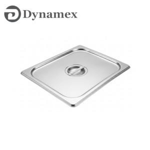 Dynamex 1/2 Stainless Steel Food Pan Lid CCOO234