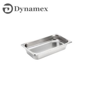 Dynamex 65mm 1/4 Stainless Steel Food Pan CCOO238