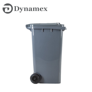 Dynamex 240L Gray Garbage Can with Wheels CHEN252