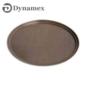 Dynamex 22x27" Oval Non-slip Brown Tray CHEN274