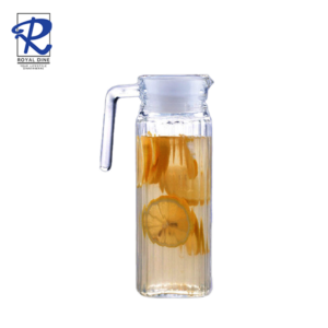 Royal Dine 1L Quadro Jug with White Lid CJUG200