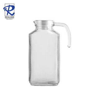 Royal Dine 1.8L Glass Jug with White Lid CJUG511