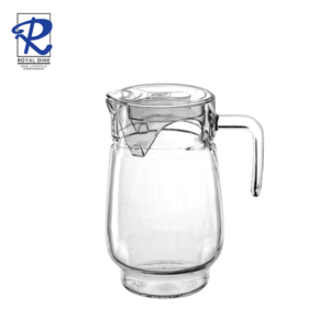 Royal Dine 1.4L Clear Glass Jug with Transparent Lid CJUG554