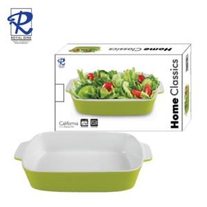 Royal Dine 1.5L California Green Rectangle Baking Dish CROY285