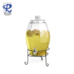Royal Dine 12L Beverage Dispenser with Metal Stand CROY380