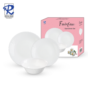 Royal Dine 6pcs Fairfax White Opal Dinner Set CROY460