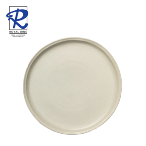 Royal Dine 10" Beige Ceramic Dessert Plate CROY616