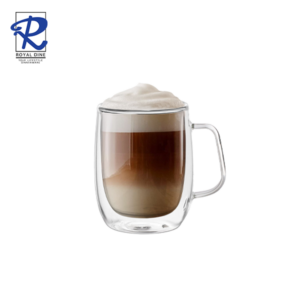 Royal Dine 400ml Double Wall Borosilicate Drinking Mug CROY639