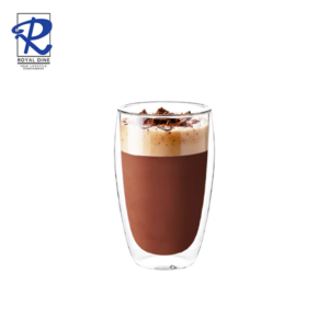 Royal Dine 380ml Double Wall Borosilicate Drinking Mug CROY641