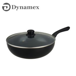Dynamex 30cm Classic Wok Pan with Lid DYMX025