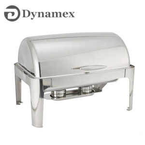 Dynamex 9L Rectangular Roll Top Chafing Dish DYMX092