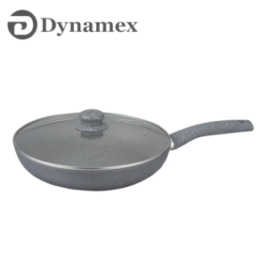 Dynamex 30cm Marble Induction Wok Pan DYMX116