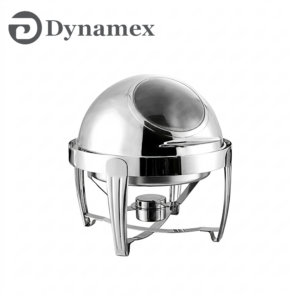 Dynamex Round Roll Top Chafing Dish DYMX160
