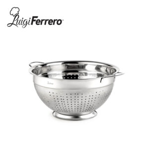 Luigi Ferrero Prima Stainless Steel 28cm Colander with Base FR-1257