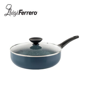 Luigi Ferrero Prima 26cm Non-Stick Deep Frypan w/ Lid FR-2634L