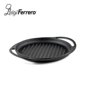 Luigi Ferrero Tika 32x25cm Cast Iron Grill Plate FR-3226CI