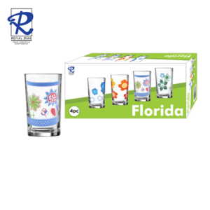 Royal Dine 4pcs Florida Decorated Tumbler Set B ISET828