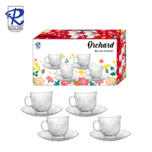 Royal Dine 8pcs Orchard Cup and Saucer Set ISET850