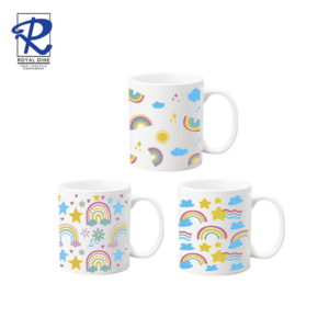Royal Dine 11oz Rainbow Coffee Mug with Colorbox ISET856