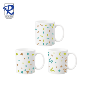 Royal Dine 11oz Confetti Coffee Mug with Colorbox ISET859