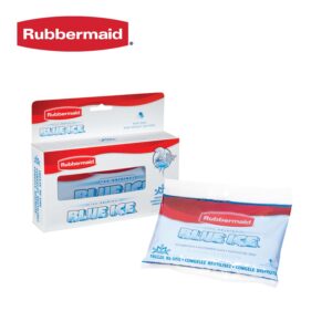 Rubbermaid Twin Pack Blue Ice Lunch Pack 1003