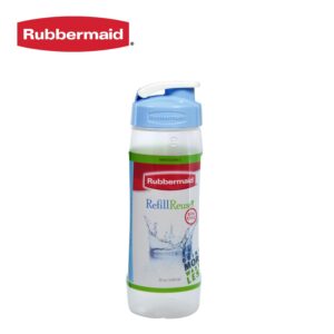 Rubbermaid Chug 600ml Bottle Blue lid 3161-AP