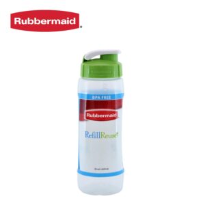Rubbermaid Chug 600ml Bottle Kiwi lid 3161-AP