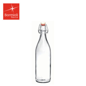 Bormioli Rocco Giara 1 Liter Glass Bottle 666260/02833