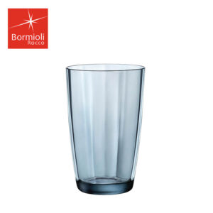 Bormioli Rocco Pulsar Cooler 16oz Blue Glass 360700