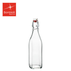 Bormioli Rocco Swing Glass Bottle With Stopper 1 Liter 314720/363006
