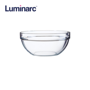 Luminarc 10cm Empilable Stackable Tempered Glass Bowl N2613