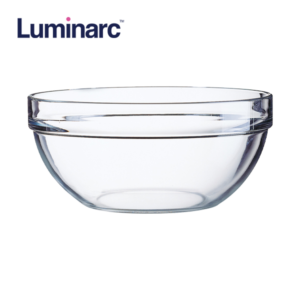 Luminarc 26cm Empilable Stackable Tempered Glass Bowl N2615