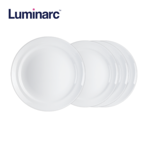 Luminarc 4pcs 25cm Cannes Dinner Plate V9974