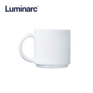 Luminarc 340ml Everyday White Opal Coffee Mug P8675