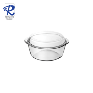 Royal Dine 1L Lancaster Glass Casserole with Lid CROY242