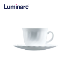 Luminarc 8pcs 280ml Trianon Cup and Saucer Set 67530/51948