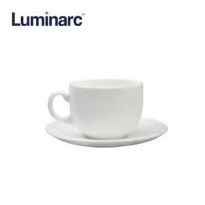 Luminarc 220ml Diwali Cup and Saucer Set D8222